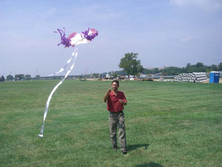 Haitian Kite Demonstration in DC