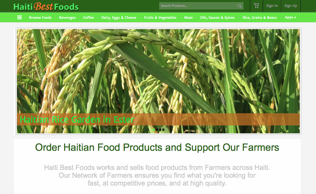 Haiti Best Foods Project